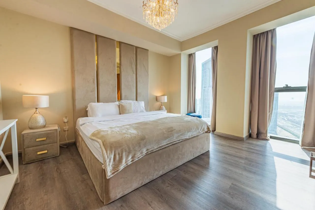 First Class 3Br With Full Burj Khalifa And Fountain View Dubaj Apartman